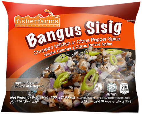Fisherfarms bangus sisig 200g