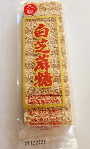 White sesame  cake 85g