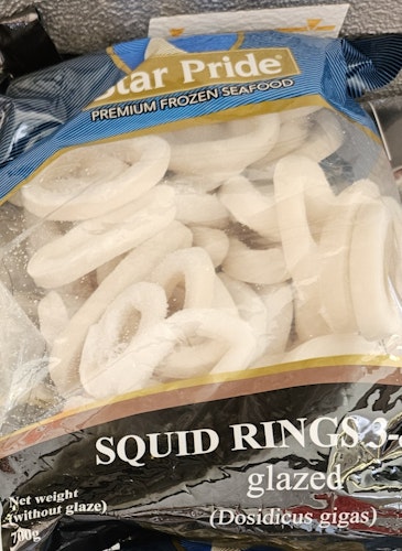 Squid Rings premium seafoods  700g