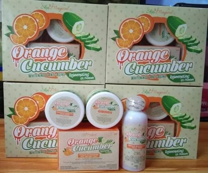Skin Magical Orange Cucumber Rejuvenating kit Premium