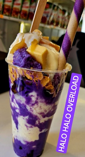 Halo halo  Overload / mixed dessert( visit our store  to complete your summer)