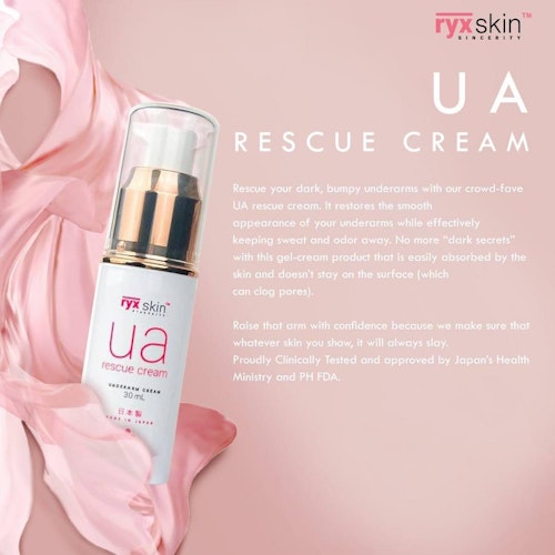 RYX Skin UA Rescue Cream / Underarm Rescue cream  made in Japan 70ml ( Expiration Date October 30.2027