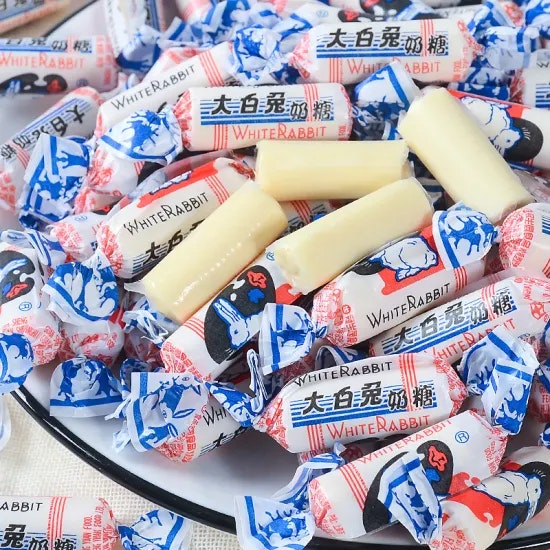 White Rabbit butter Toffee candy 100 stk  460g