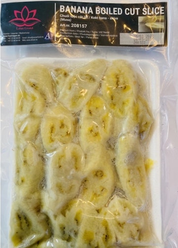 LOTUS Boiled banana slice frozen 500g