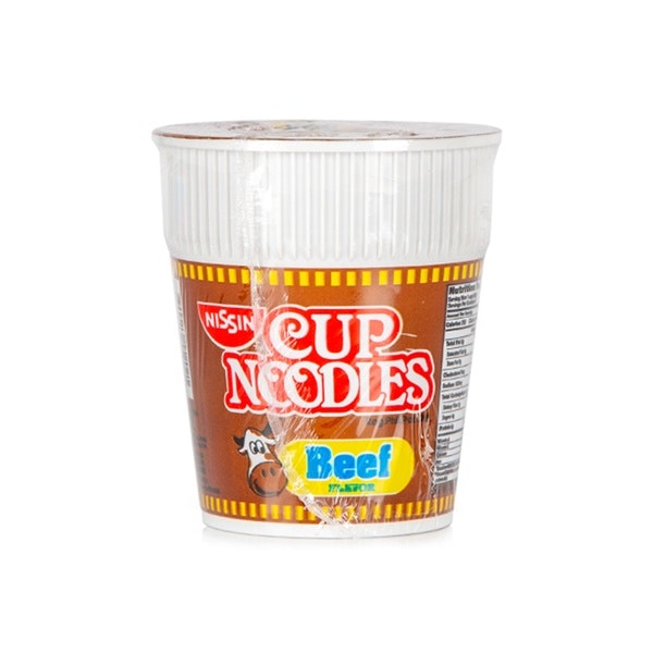 Nissin cup noodles  beef