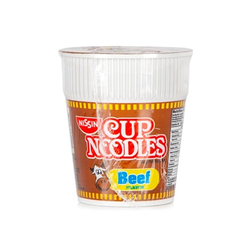 Nissin cup noodles  beef