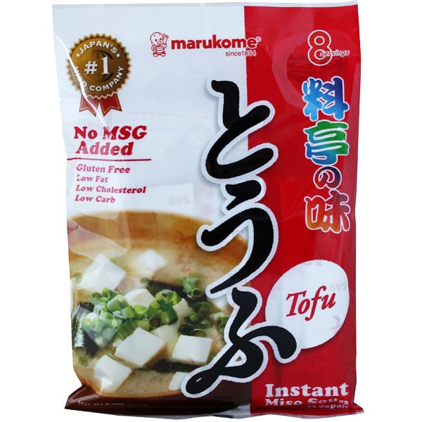 Instant miso soup tofu & Wakame, gluten-free  products of Japan  152g