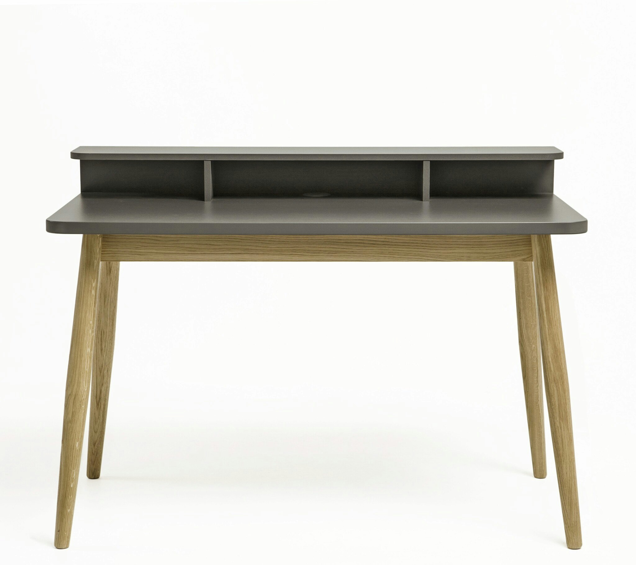 FARSTA GREY/ OAK Skrivbord