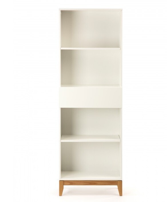 BLANCO Bokhylla med 1 låda
