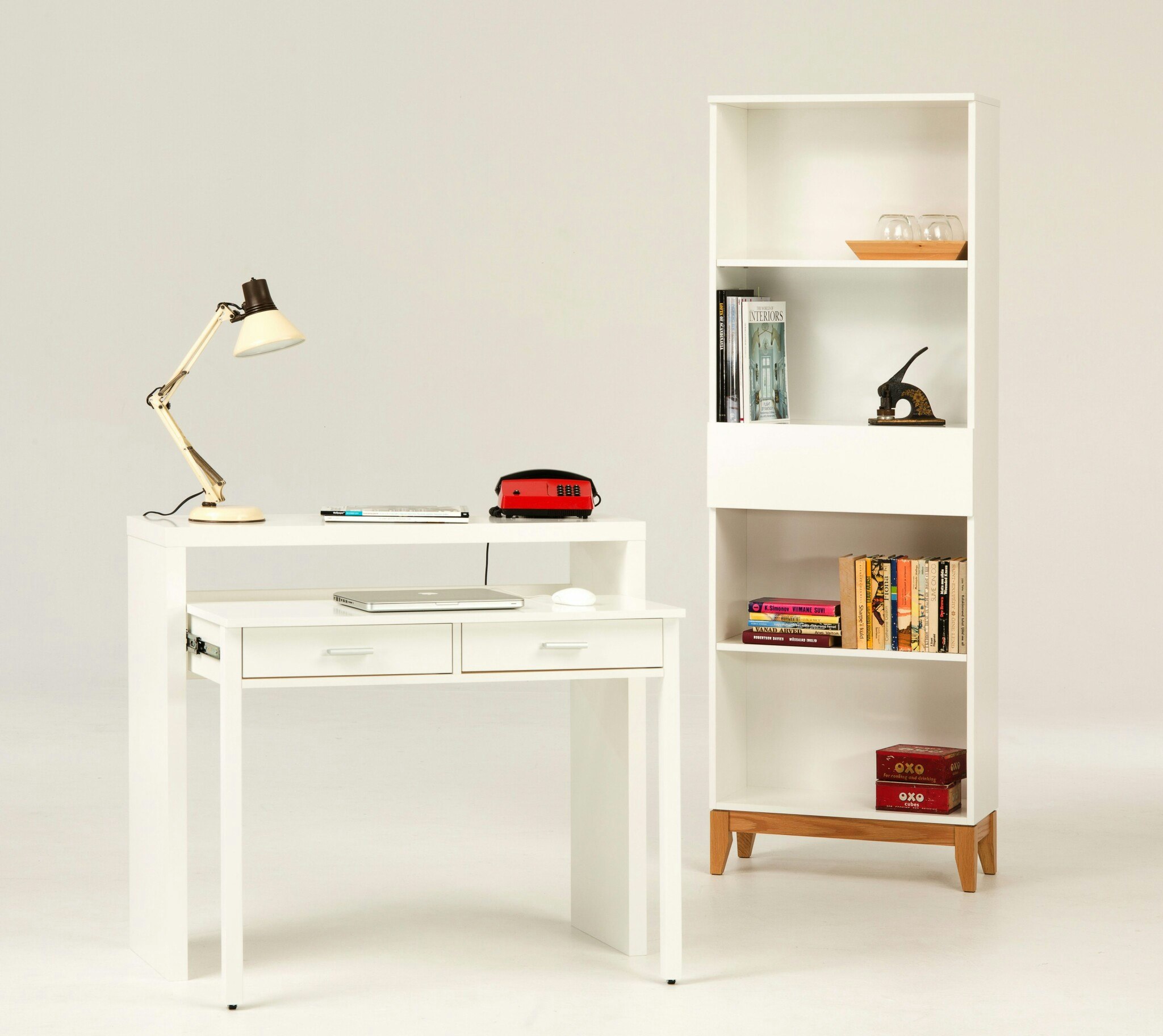 Skrivbord CONSOLE 09 Vit - Woodman