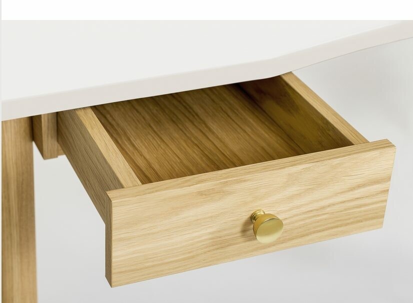 NICE Skrivbord ek / vit