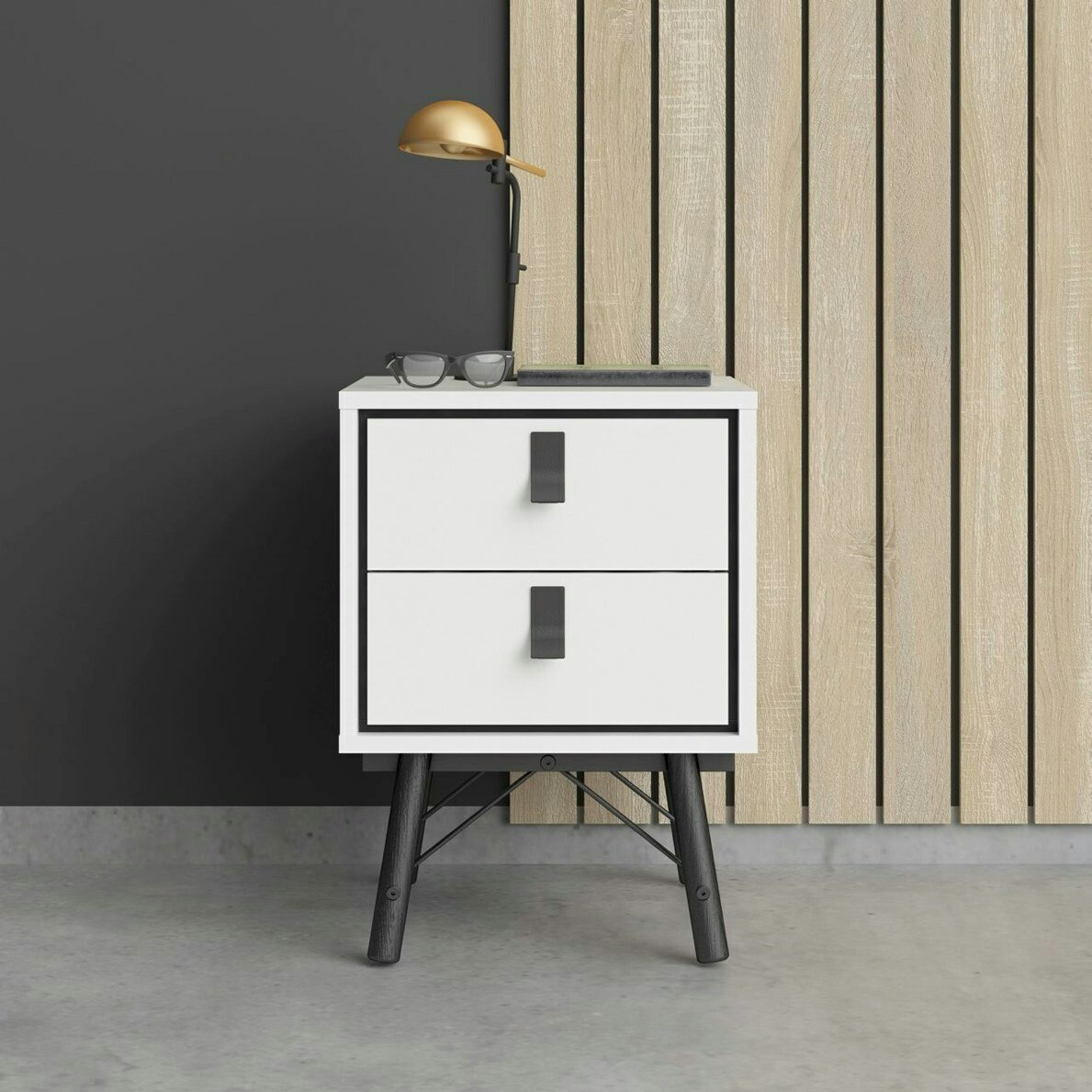 RYAN VIT 86014 Sängbord