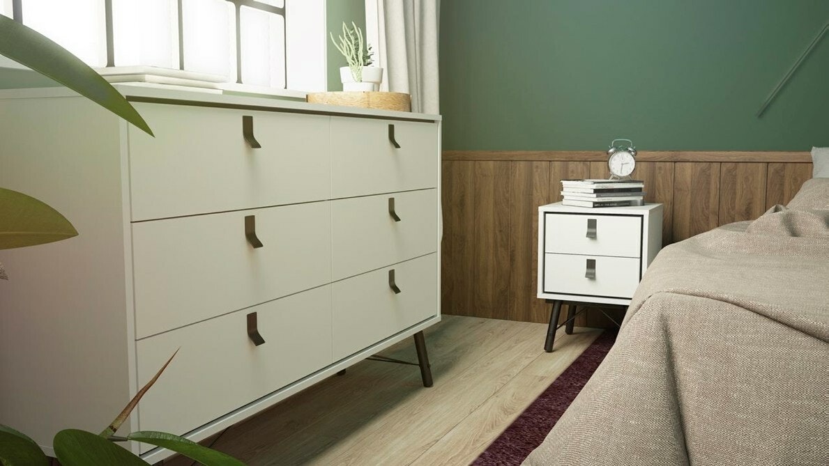 RYAN VIT 86014 Sängbord