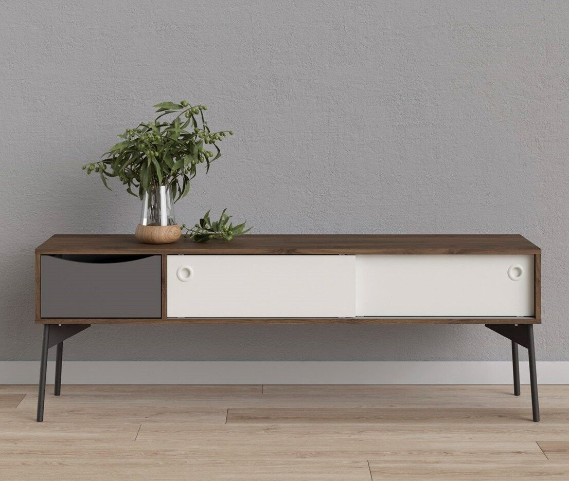 FUR WALNUT 86132 Tv-bänk