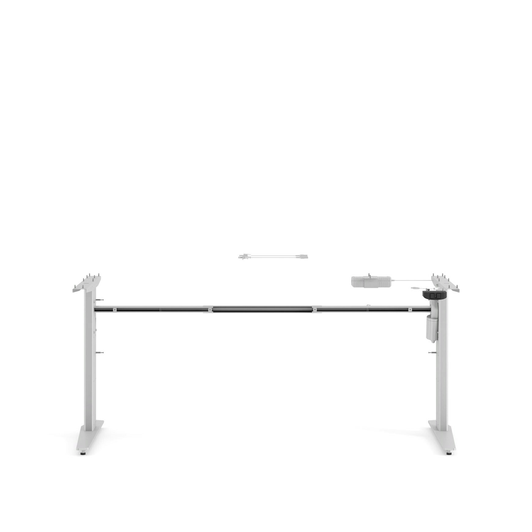 PRIMA SVART / VIT 80400/318 Höj & sänkbart skrivbord