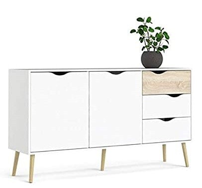DELTA V 75381 Skänk med 2 dörrar och 3 lådor
