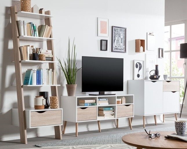 DELTA V 75391 Tv-bänk med 2 lådor