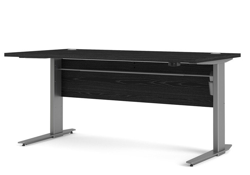 PRIMA SVART / SILVER GRÅ 80400/318 Höj & sänkbart skrivbord