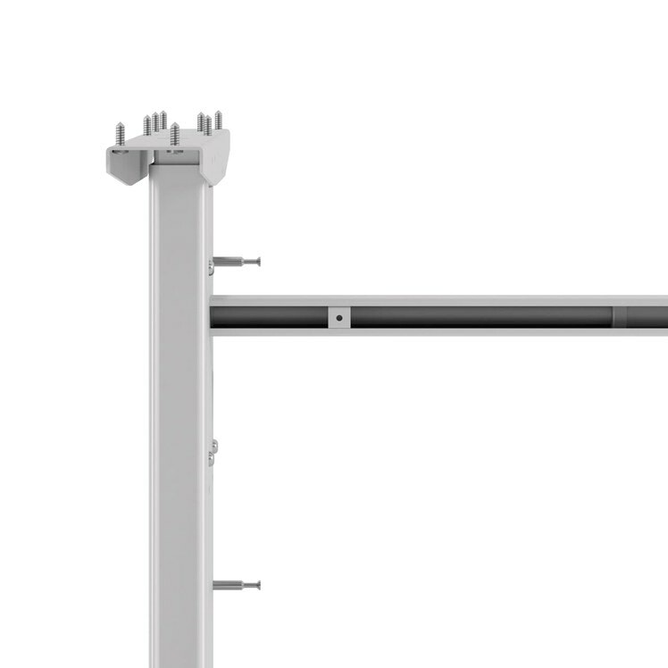 PRIMA SVART / SILVER GRÅ 80400/318 Höj & sänkbart skrivbord