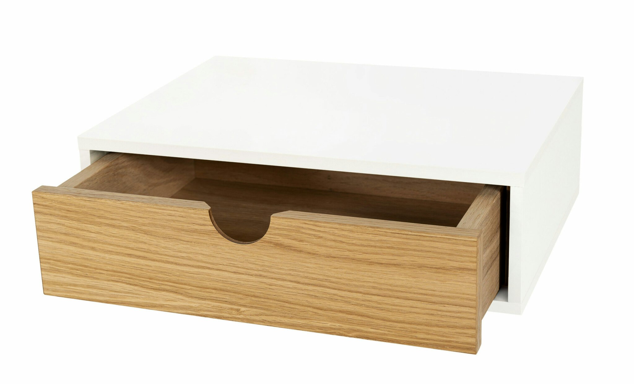FARSTA VIT / EK Vägghängd Sängbord