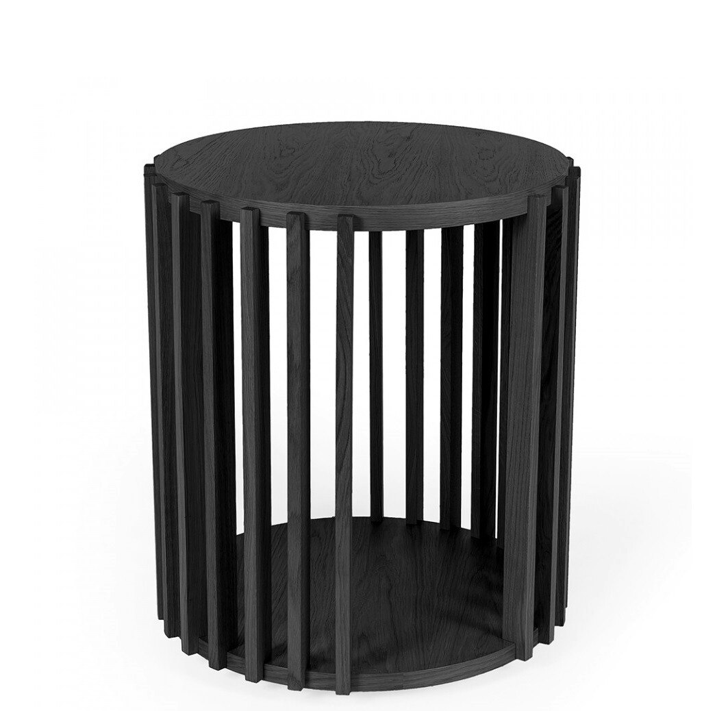Soffbord DRUM / Svart