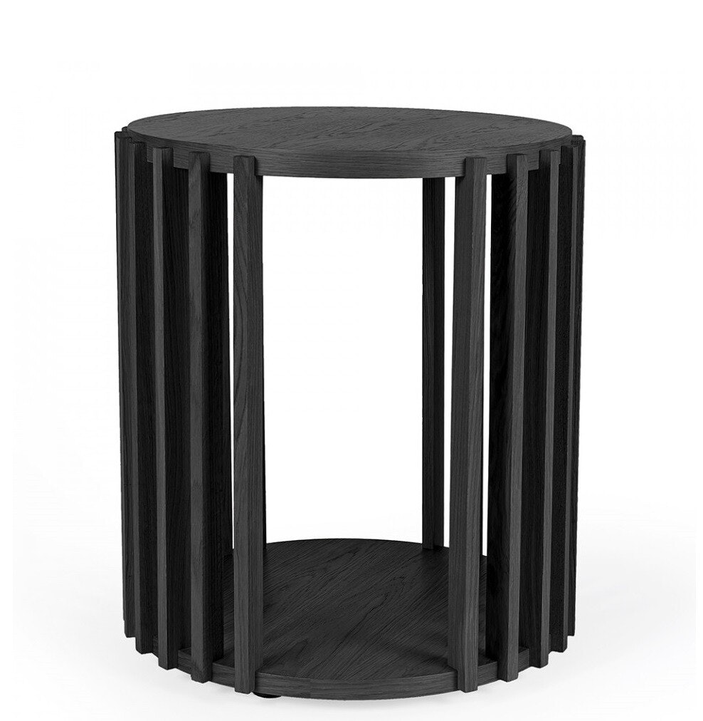 Soffbord DRUM / Svart