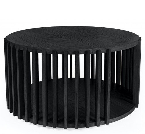 Soffbord DRUM Svart