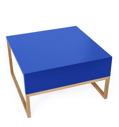 Soffbord CUBIS Oak/Pantone Blue 60