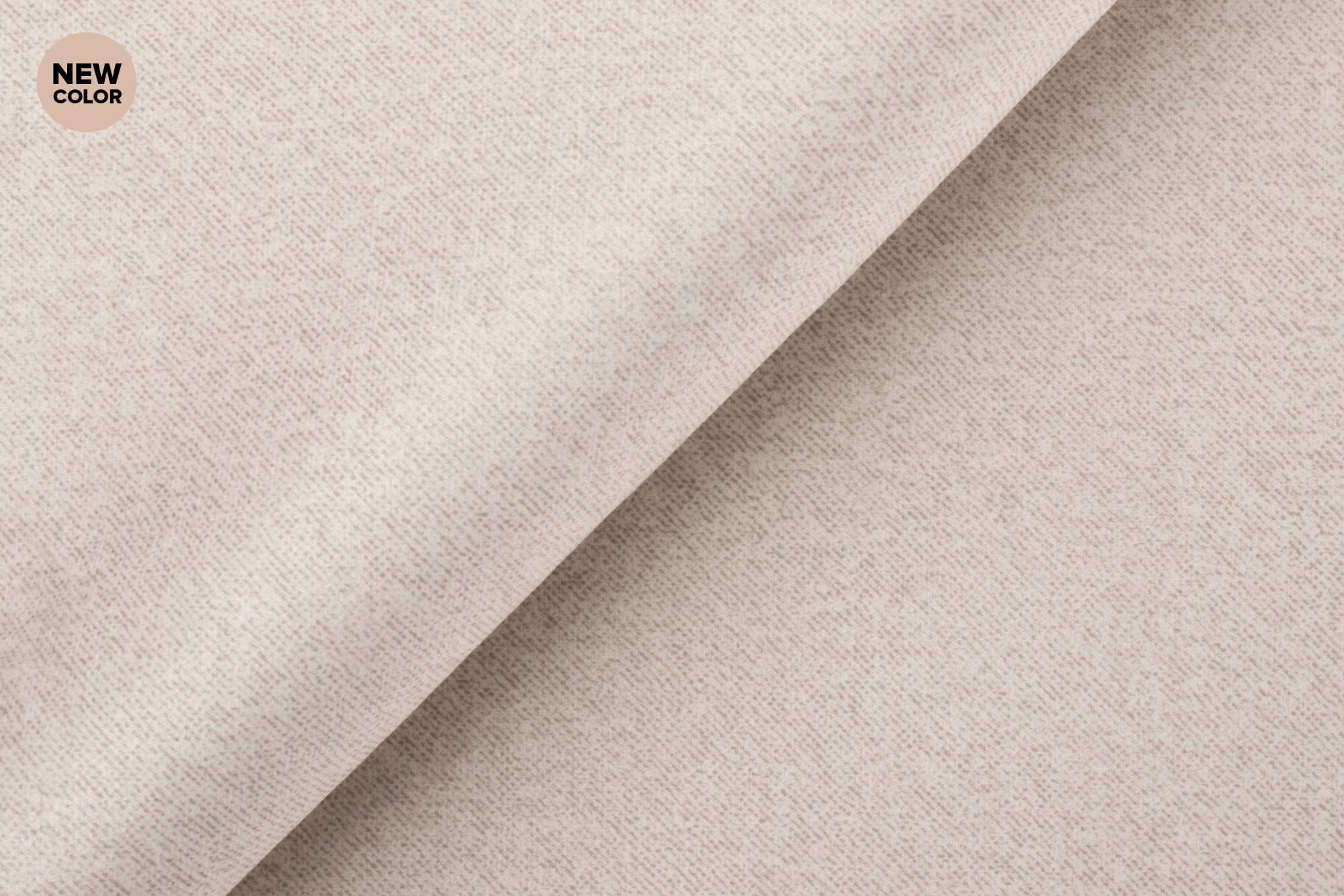 Bäddsoffa Divan Ljusbeige - VERTINO