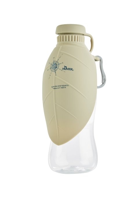 HUNTER Vattenflaska med Silikonskål Beige 550 ml