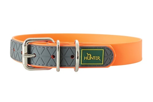 HUNTER Hundhalsband Convenience Orange Neon