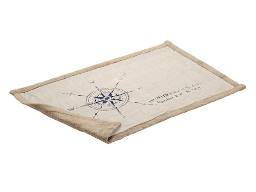 HUNTER Filt List Creme 120 x 80 cm