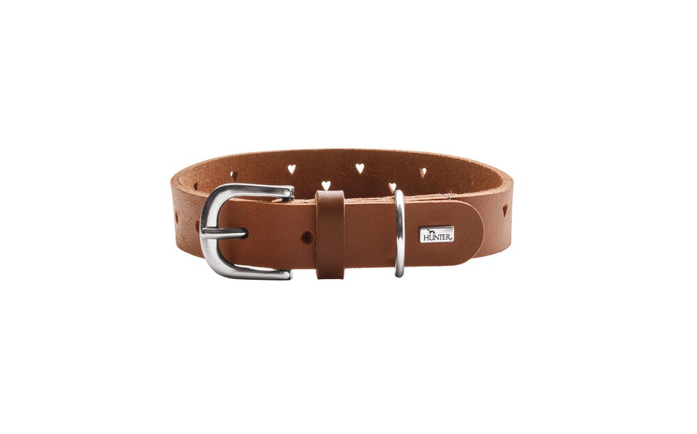 HUNTER Aalborg Soul Hundhalsband Cognac