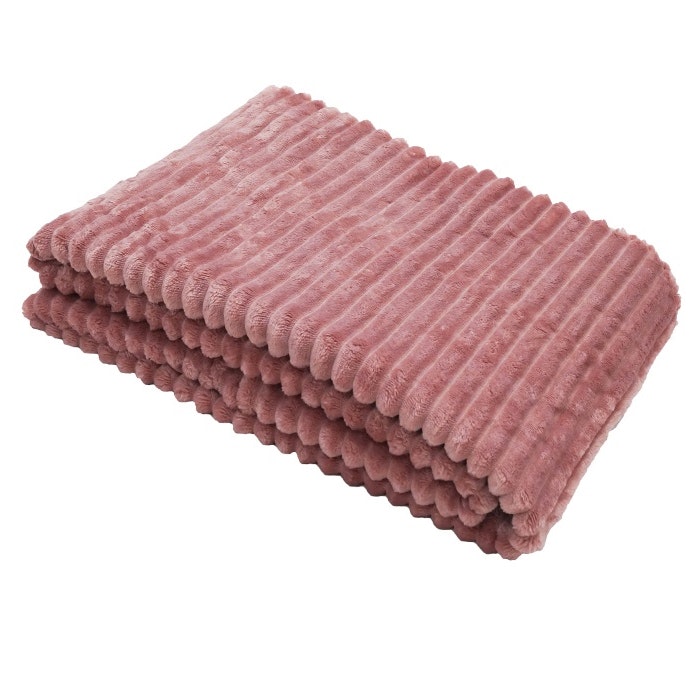 Pläd Fleece Baloo Old Pink