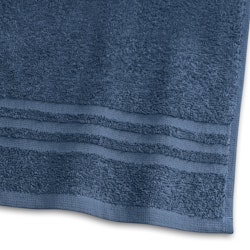 Handduk Frotté Basic Marinblå 90x150 cm