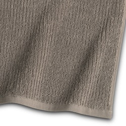 Handduk Frotté Stripe Brun 90x150 cm