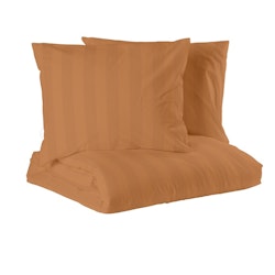 Påslakanset Kingsize Satin Mirage Guld 3 Delar