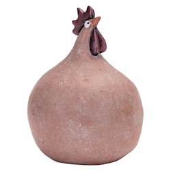 Dekoration Höna Terracotta 13 cm - Nääsgränsgården