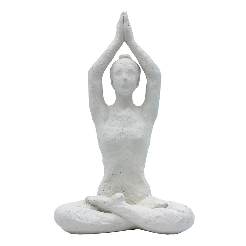 Dekoration Yoga Izusa Vit - SIGNED