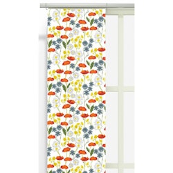 Panelgardiner Ängsblommor Vit 2-pack - Arvidssons Textil