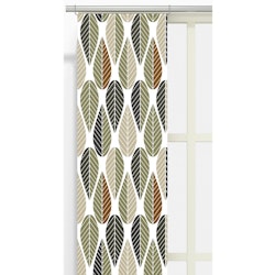 Panelgardiner Blader Beige/Grön 2-pack - Arvidssons Textil