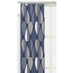 Panelgardiner Blader Blå 2-pack - Arvidssons Textil