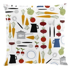 Kuddfodral Dinner Multi 47x47 cm - Arvidssons Textil