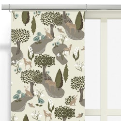 Panelgardiner Slottskogen Beige 2-pack - Arvidssons Textil