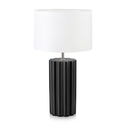 Bordslampa Column Svart/Vit
