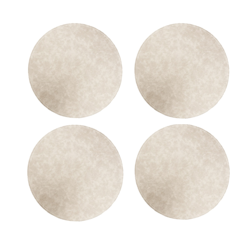 Glasunderlägg Vejby Beige 4-pack