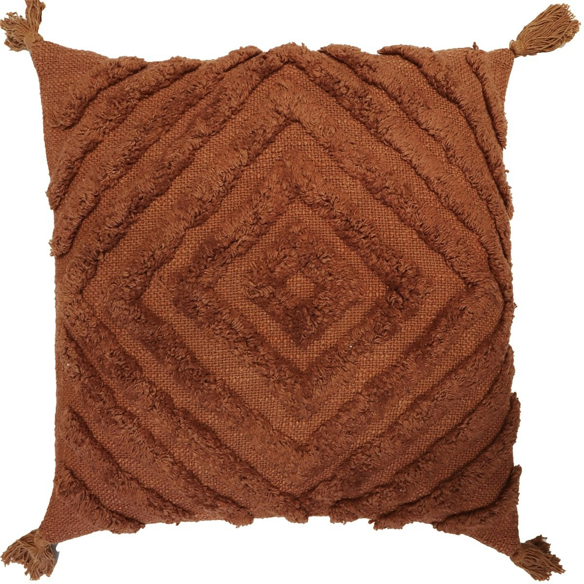 Kuddfodral Cliff Cognac 45x45 cm