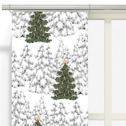 Julgardiner Panellängd Grön och grann Vit/Grön 2-pack - Arvidssons Textil