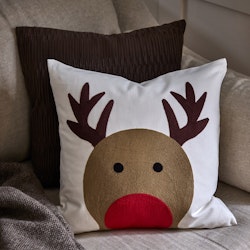 Kuddfodral Jul Rudolf Multi 45x45 cm