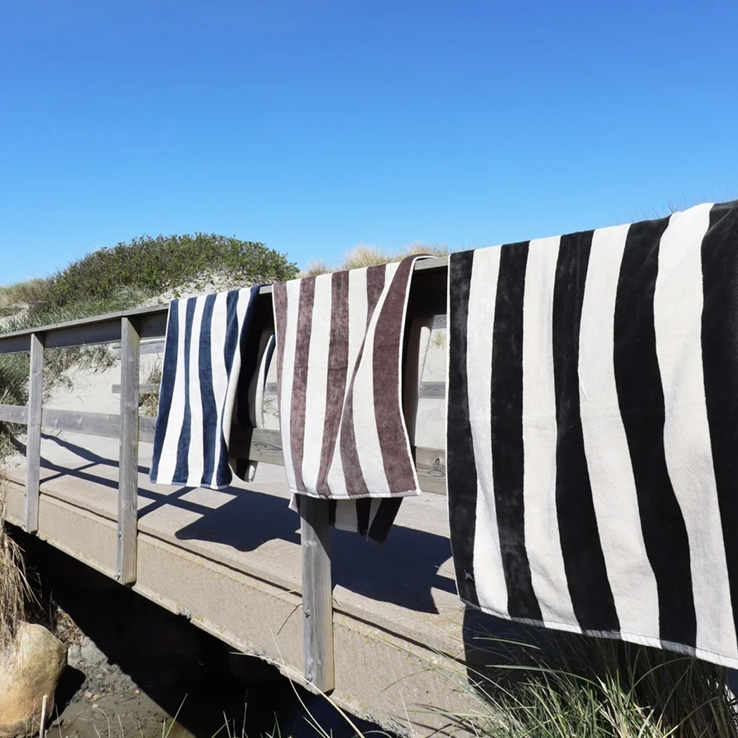 Badlakan Beach Stripe Blå